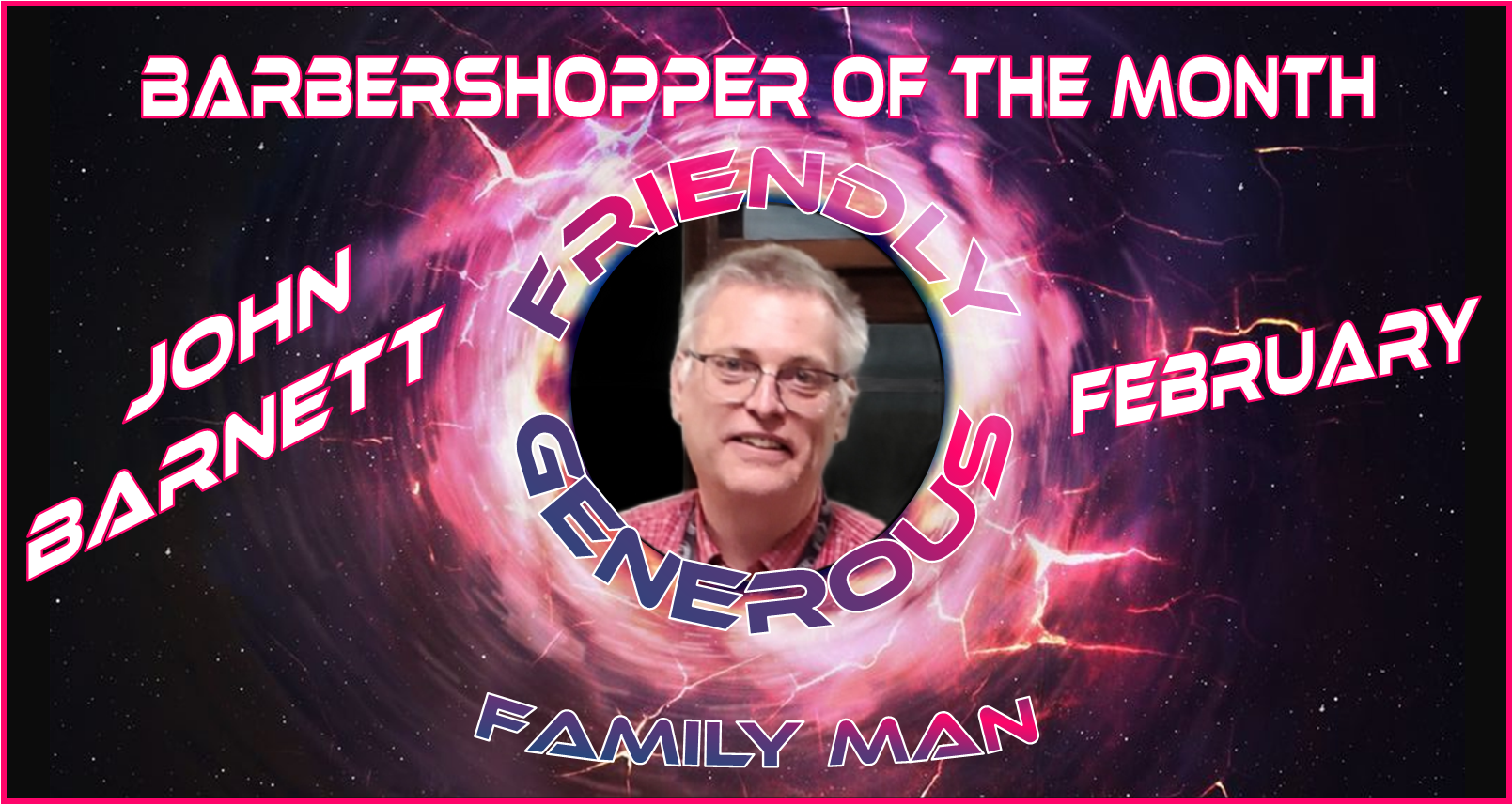 Barbershopper of the Month