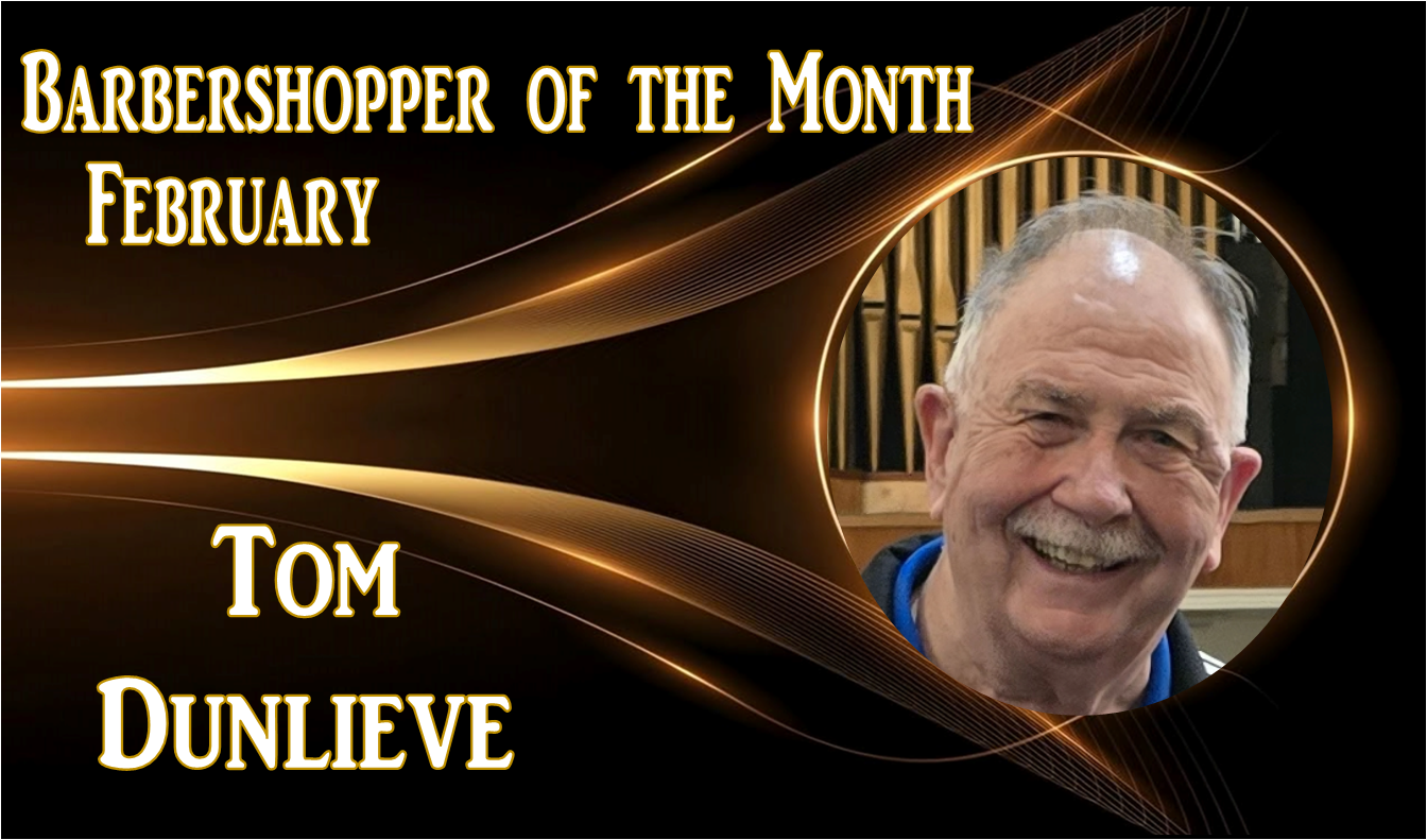 Barbershopper of the Month
