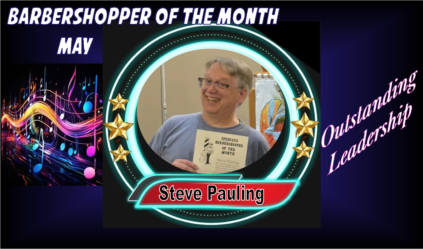 Barbershopper of the Month